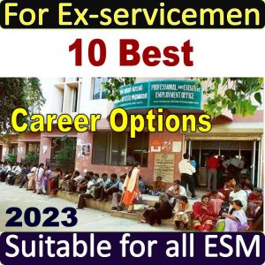 best career option for exservicemen