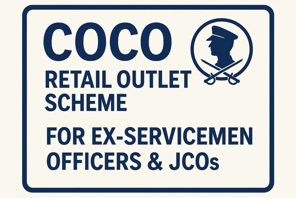 coco retail scheme for exservicemen