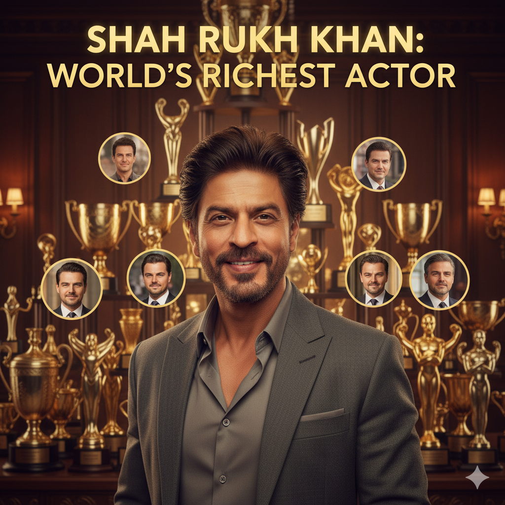 Shah Rukh Khan Becomes a Billionaire: King Khan Tops the Hurun India Rich List 2025