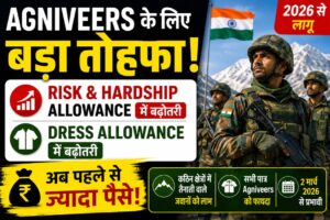 Agniveers risk and hardship allowance