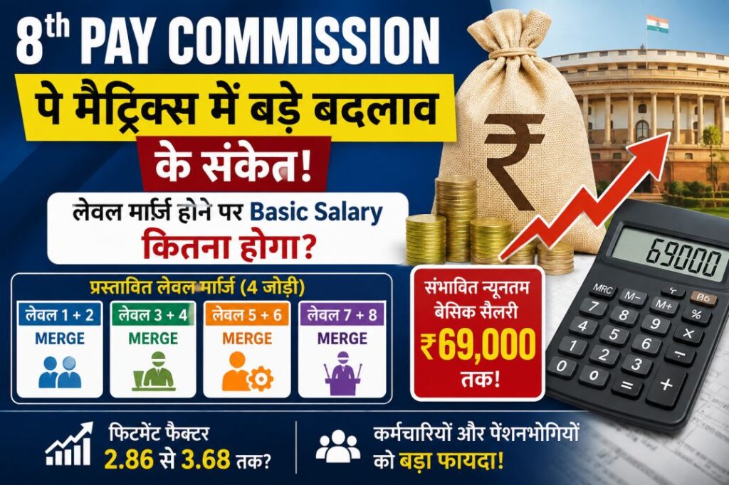 8th CPC pay level merge